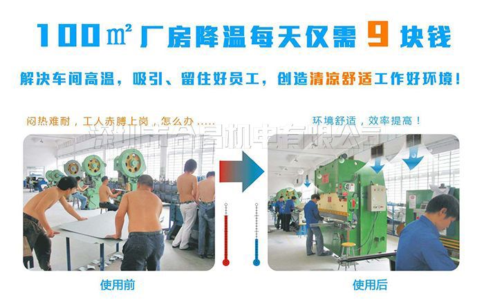 比風扇還省電的廠房降溫設(shè)備