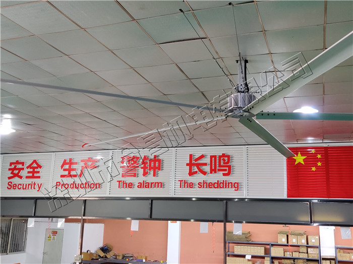 潤東方工業(yè)大風扇案例