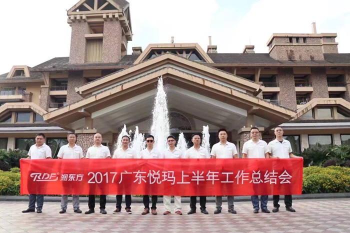 潤東方環(huán)?？照{(diào)上半年度總結(jié)會